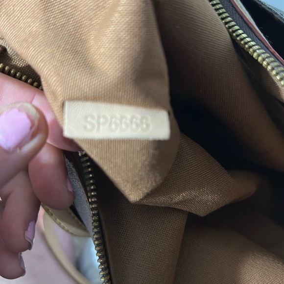 Louis Vuitton Brown Monogram Crossbody Bag - Picture 12 of 16